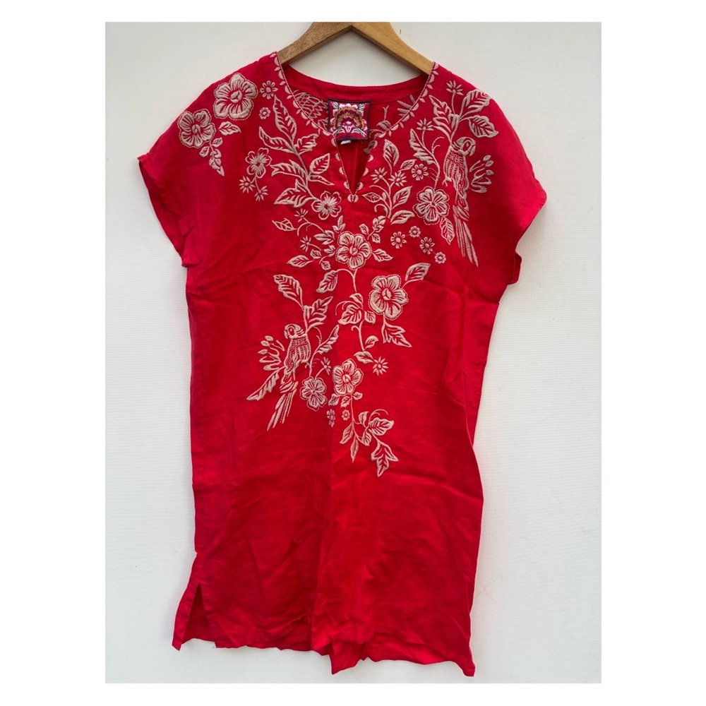Johnny Was Embroidered Dress